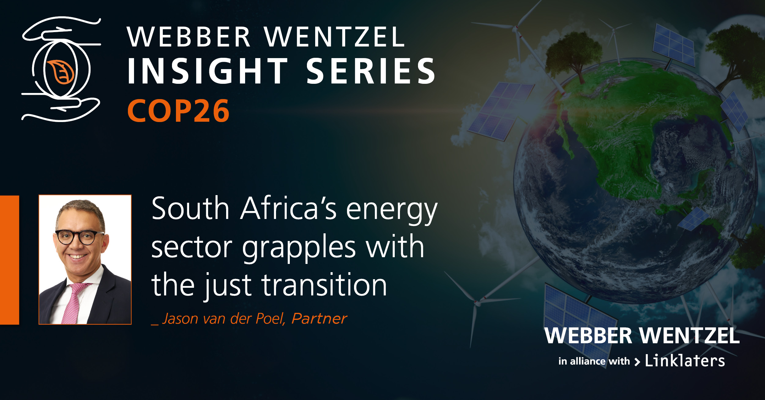 Jason van der Poel - South Africa’s energy sector grapples with the just transition