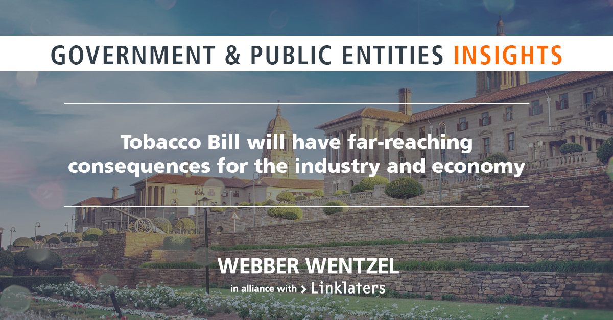 will bill tobacco Tobacco Bill will have far-reaching consequences for the industry and  economy